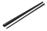 Baize Master Limited Edition MATTE BLACK CARBON FIBER 58 Inch 2 Piece Centre Joint Low Deflection English Pool Cue with 8.5mm Tip