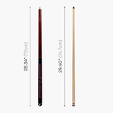 Darren Appleton Signature Series Dynamite Breaker 3 Piece American Pool Break Jump Cue with 13mm Phenolic Tip