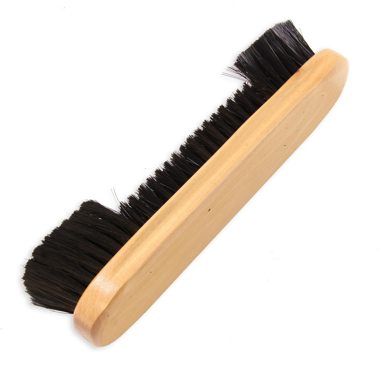 9 Inch Natural Wood Nylon Bristle STRAIGHT Shape Table Brush