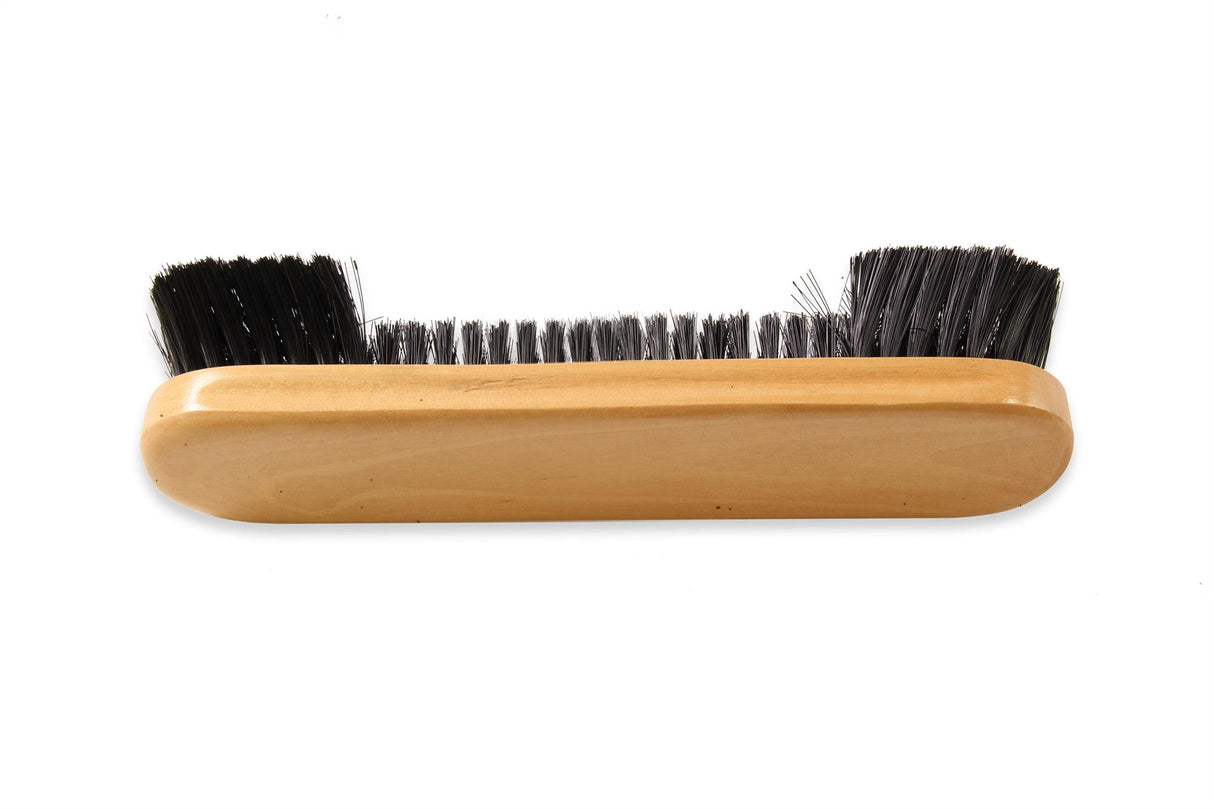 10.5 Inch Natural Wood Nylon Bristle STRAIGHT Shape Table Brush