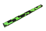 Baize Master 1 Piece Wide Patch Snooker Pool Cue Case with Plastic Ends - Holds 3 Cues