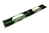 Baize Master 1 Piece Wide Patch Snooker Pool Cue Case with Plastic Ends - Holds 3 Cues