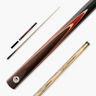 Pro147 CLASSIC 3/4 Jointed Snooker Pool Cue with Genuine Multi Spliced Butt 9.5mm Leather Tip and Quick Release + 6" Mini Butt