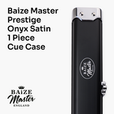 Baize Master Prestige One Piece Luxury Snooker Pool Cue Case - Holds 2 Cues