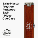 Baize Master Prestige One Piece Luxury Snooker Pool Cue Case - Holds 2 Cues