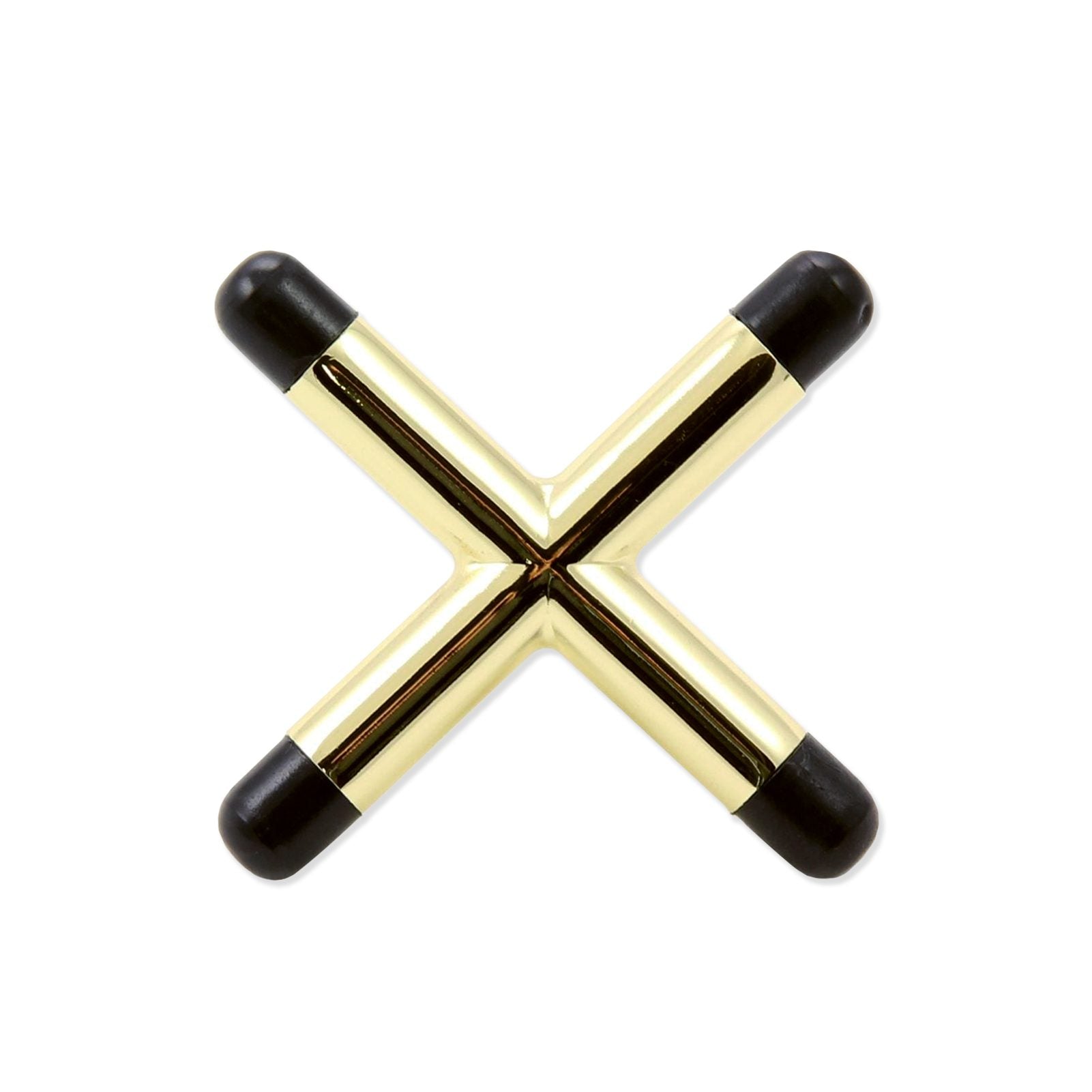 Brass CROSS Rest Head for Snooker or Pool with Plastic Toes