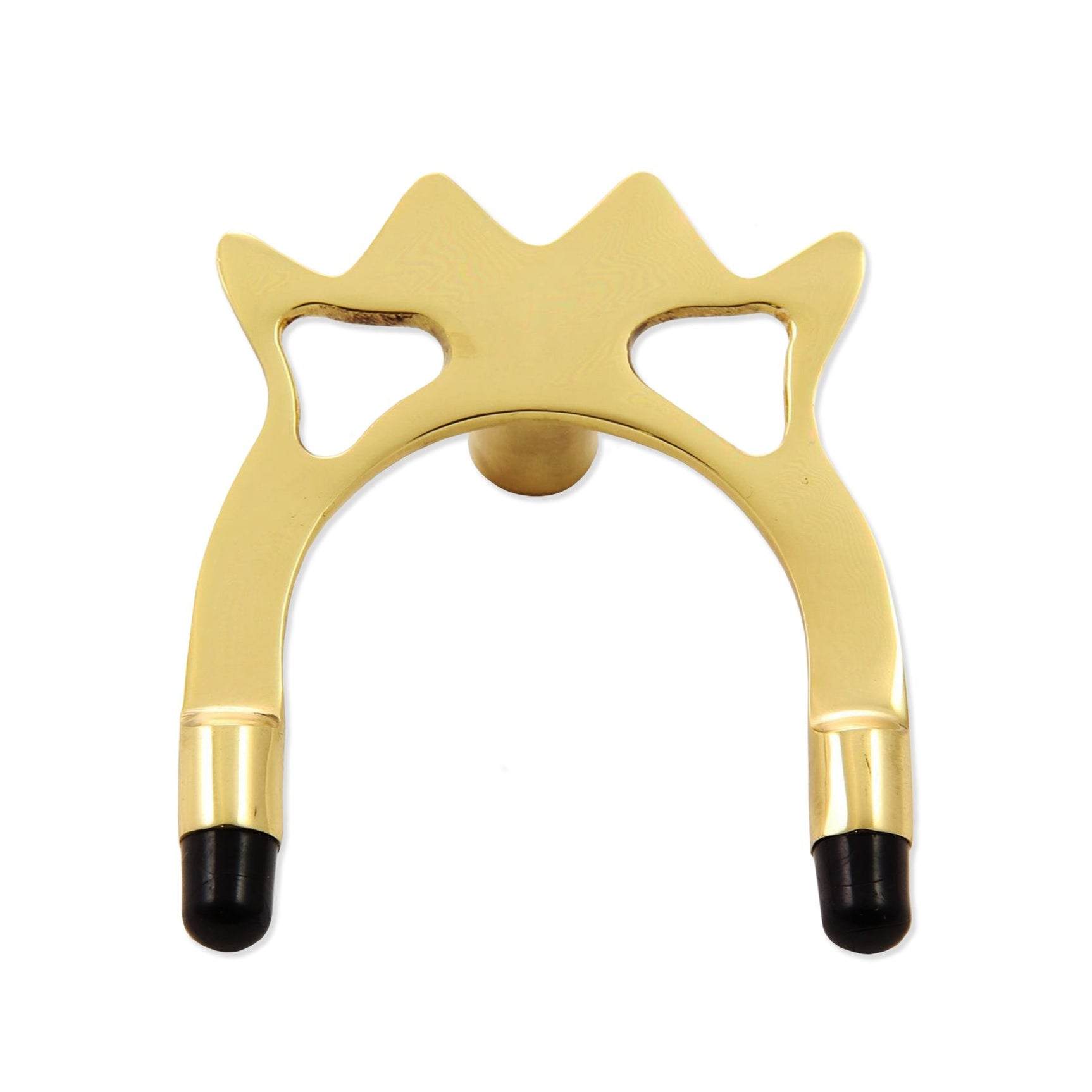 Gold-Plated Spider Rest Head for Snooker & Pool with Protective Feet