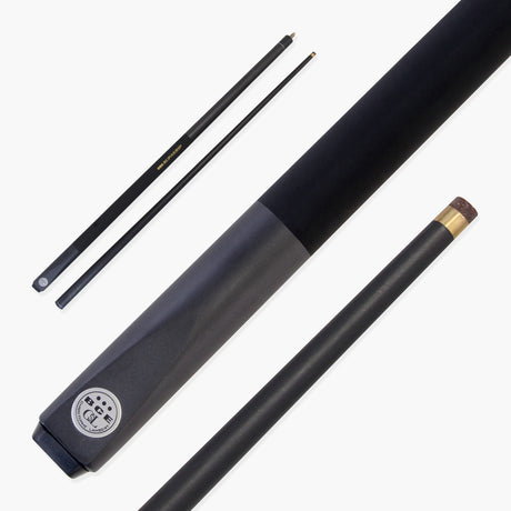 BCE Christophe Lambert Exclusive BLACK MAMBA English 8 Ball Pool Cue - 8.5mm Tip