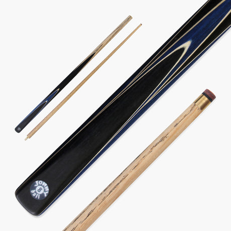 Jonny 8 Ball 2 Piece SNIPER 57 Inch Ash English Pool Cue with 8mm Pro Leather Tip