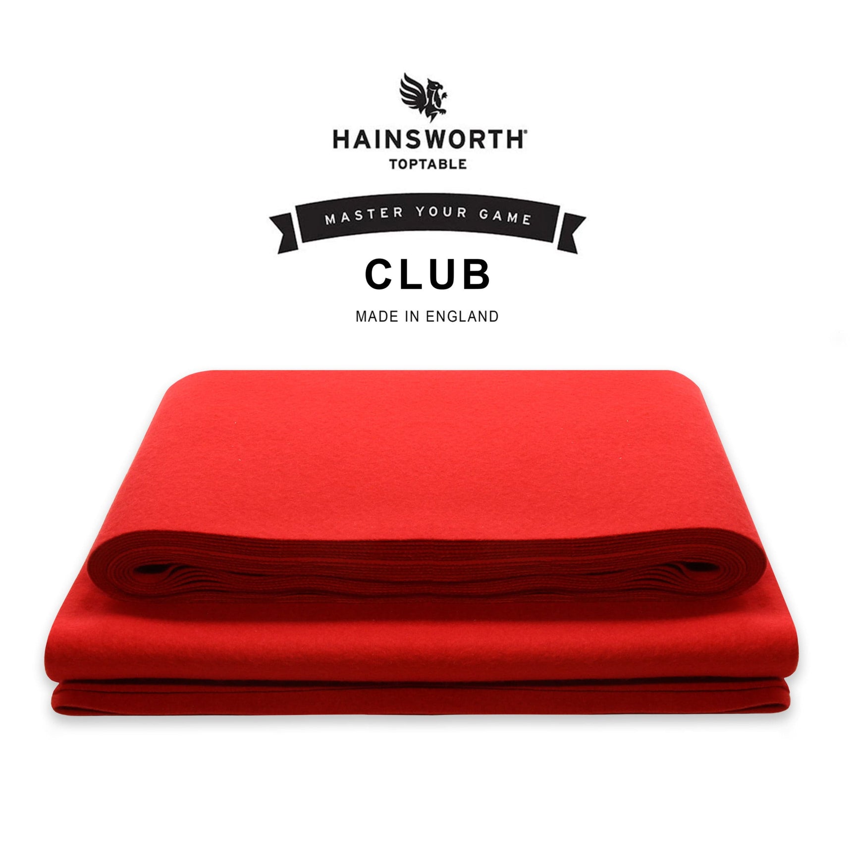 Hainsworth CLUB 6ft UK POOL Bed & Cushion Set - RED