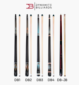 Darren Appleton Signature Series Dynamite Breaker 3 Piece American Pool Break Jump Cue with 13mm Phenolic Tip