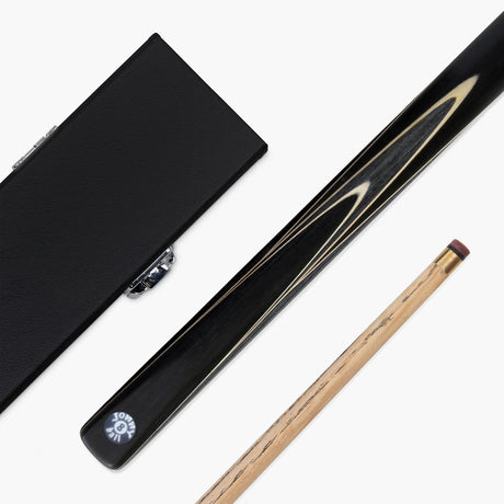 Jonny 8 Ball Sniper 57 Inch 2 Piece Pool Cue and Case Set 8mm Pro Tip With Black Hard Case