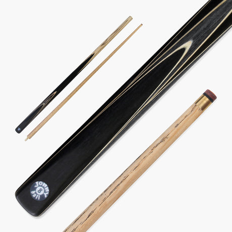 Jonny 8 Ball 2 Piece SNIPER 57 Inch Ash English Pool Cue with 8mm Pro Leather Tip