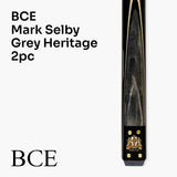 BCE Mark Selby Signature Heritage 57 Inch 2 Piece Cue and Case Set 9.5mm tip