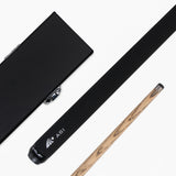 Riley HD-400 Anti Shock Impact ASI 57 Inch 2 Piece Centre Joint Snooker Pool Cue and Case Set with Weight Adjustable WAC Technology 9.5mm Tip