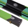 Baize Master Deluxe ARROW 2 Piece Snooker Pool Cue Case with Matching Colour Interior