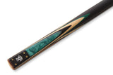 Jonny 8 Ball Marble 57 Inch 2 Piece Matching Ash Snooker Pool Cue with 9mm Tip