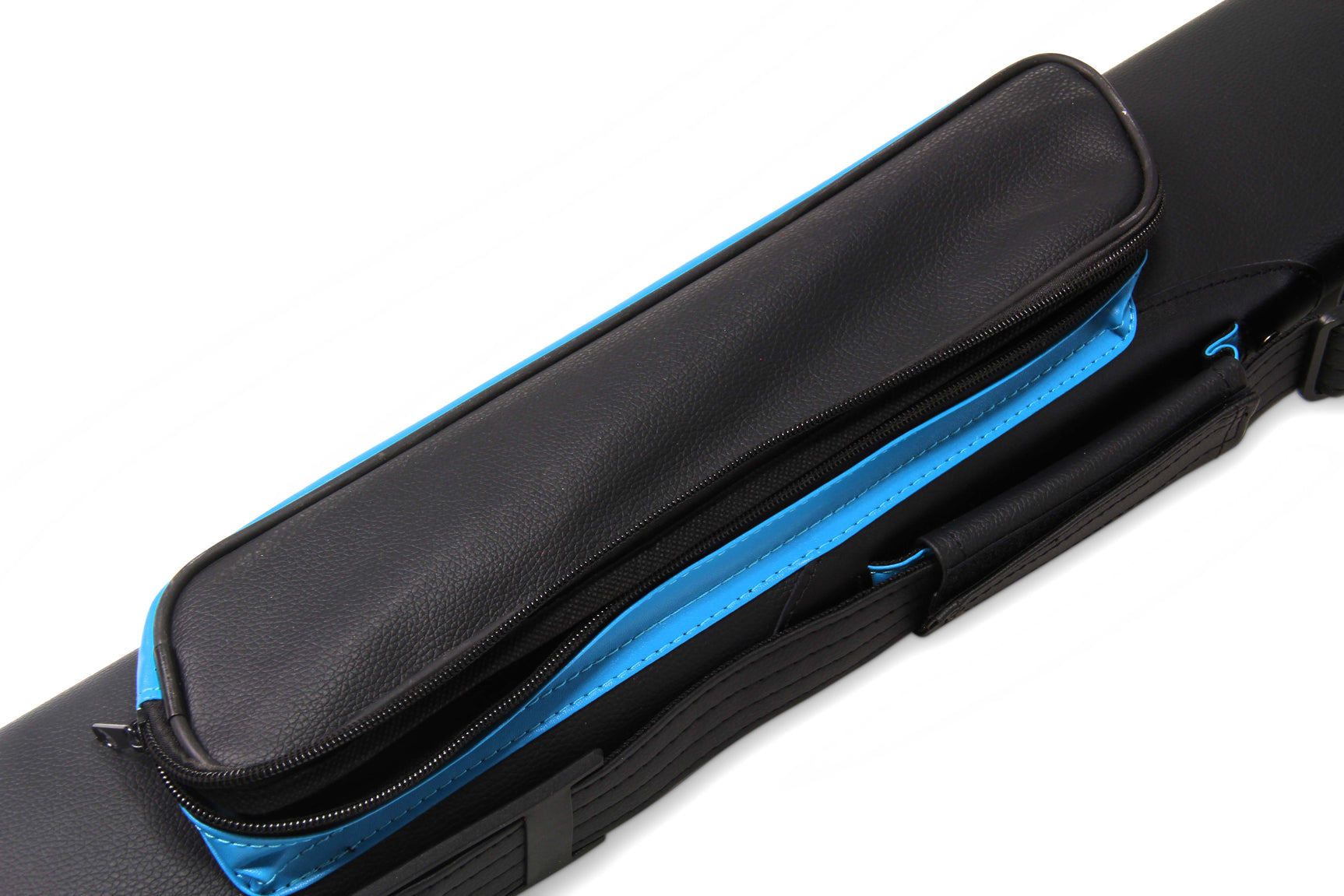 Baize Master STRIPE Oval QUAD Snooker Pool Cue Case - Holds Two 2 Piece Cues