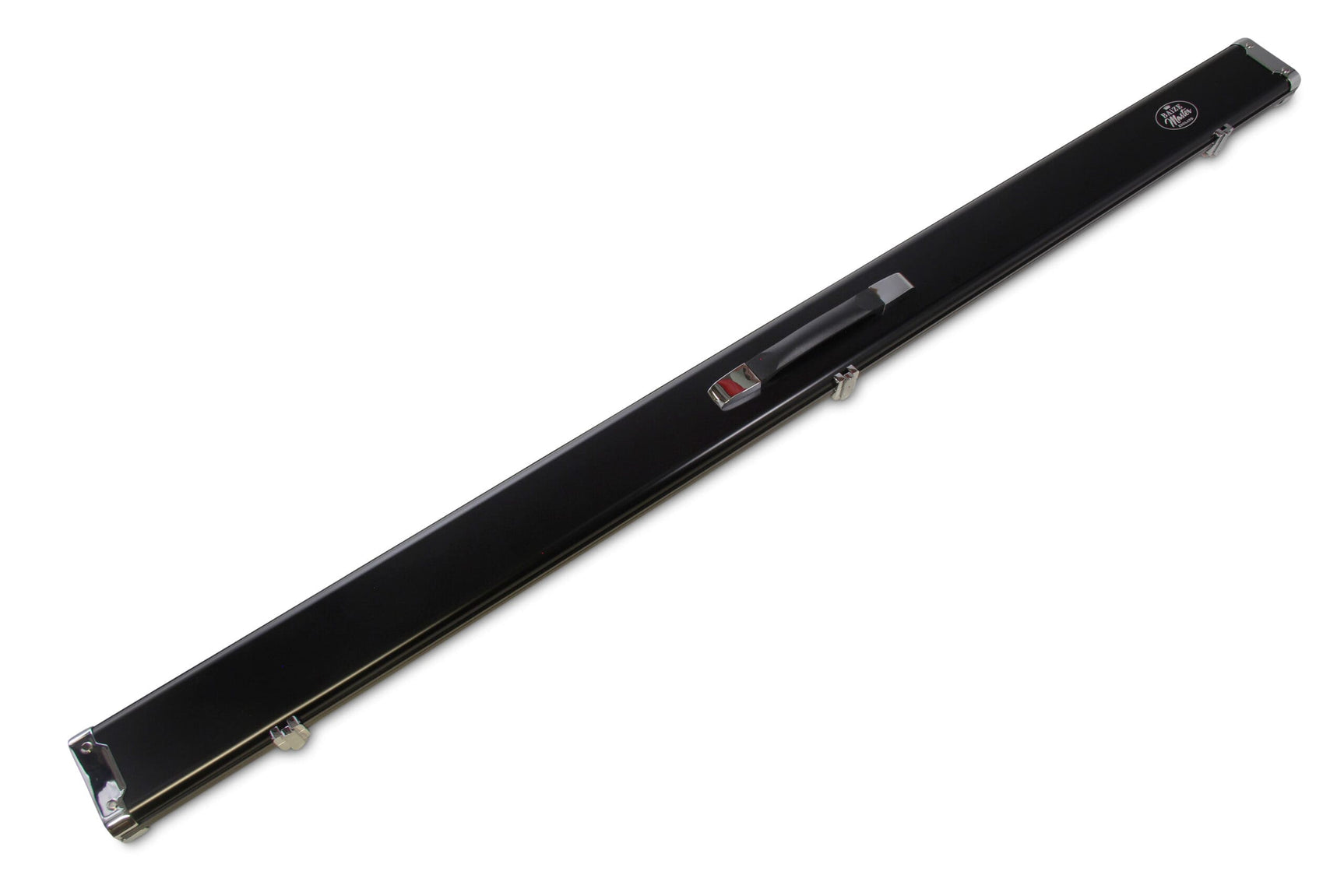 Baize Master PRESTIGE 1 Piece Metal Snooker Pool Cue Case - Holds 2 Cues + Extensions