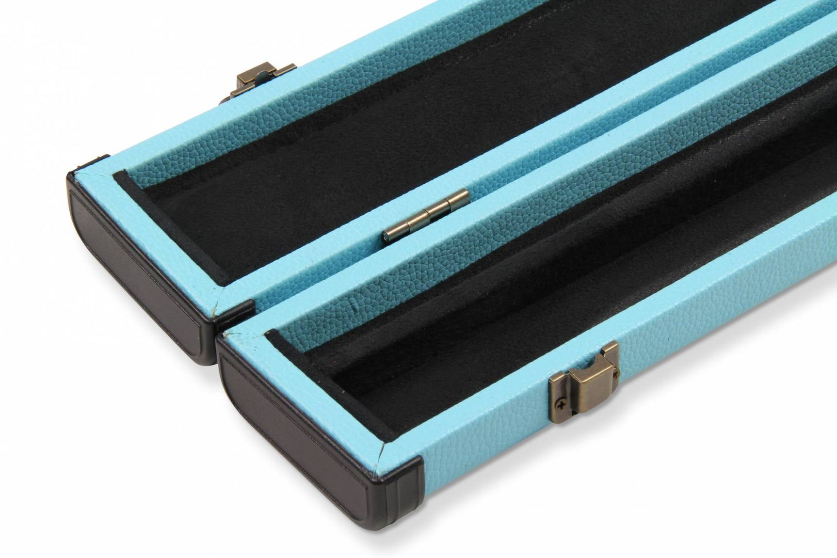 Jonny 8 Ball SKY BLUE Deluxe 2pc Snooker Cue Case with Tough Plastic Ends