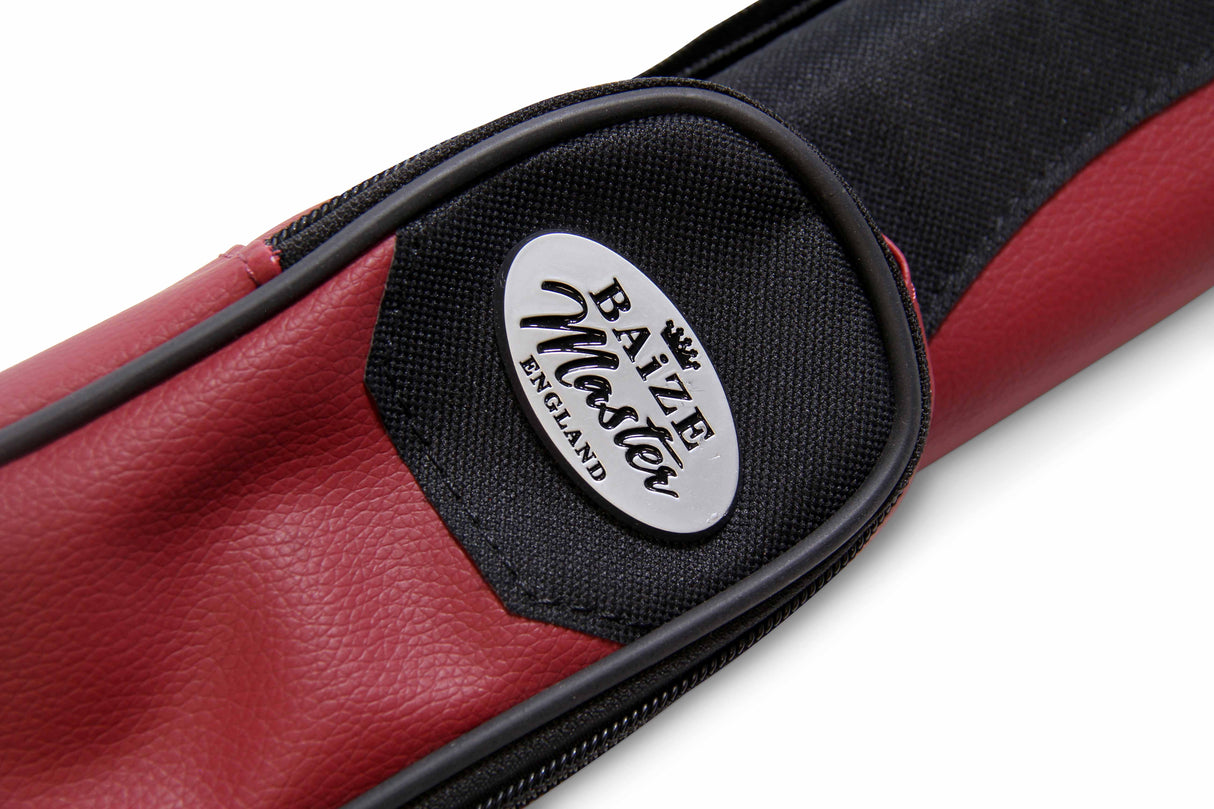 Baize Master Tri-Tube Snooker Pool Cue Case - Holds One 2 Piece Cue