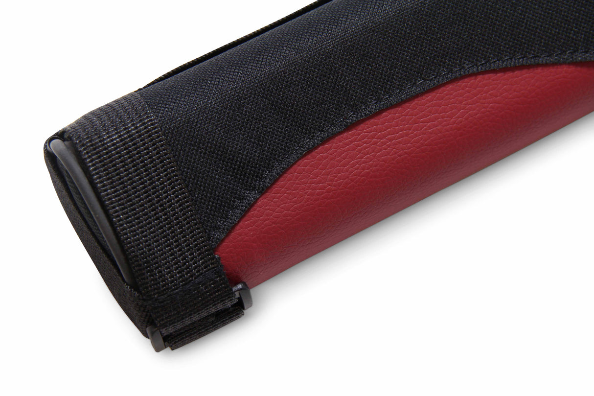 Baize Master Tri-Tube Snooker Pool Cue Case - Holds One 2 Piece Cue