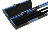 Baize Master 1 Piece Wide Patch Snooker Pool Cue Case with Plastic Ends - Holds 3 Cues