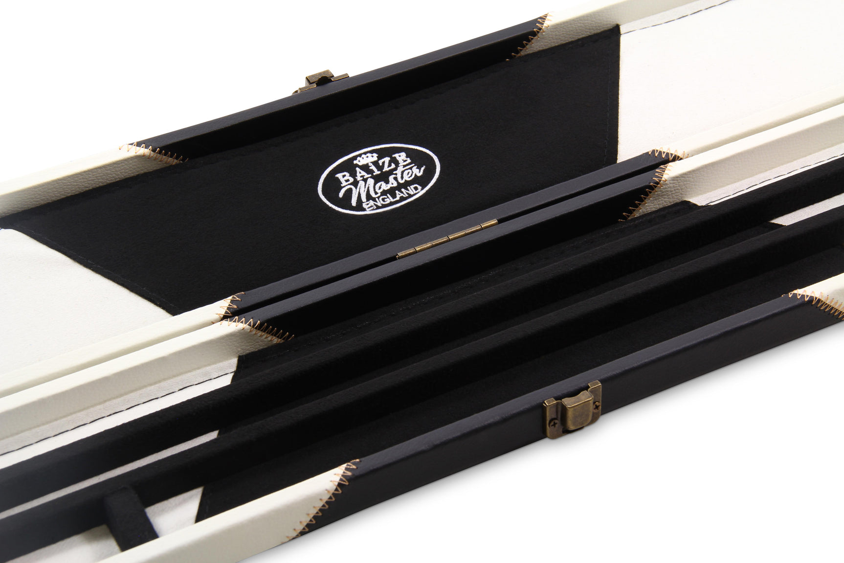 Baize Master 2 Piece 3 SLOT ARROW Snooker Pool Cue Case with Plastic Ends