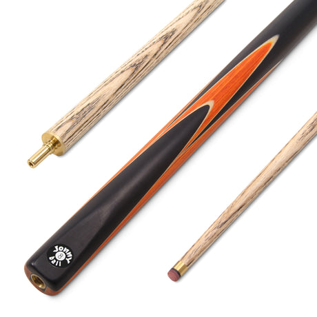 Jonny 8 Ball 2 Piece SNIPER 57 Inch Centre Joint Ash English Pool Cue with 8mm Tip