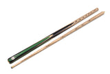 Baize Master 2 Piece GREEN JESTER 57 Inch Centre Joint Snooker Pool Cue with 9.5mm Tip