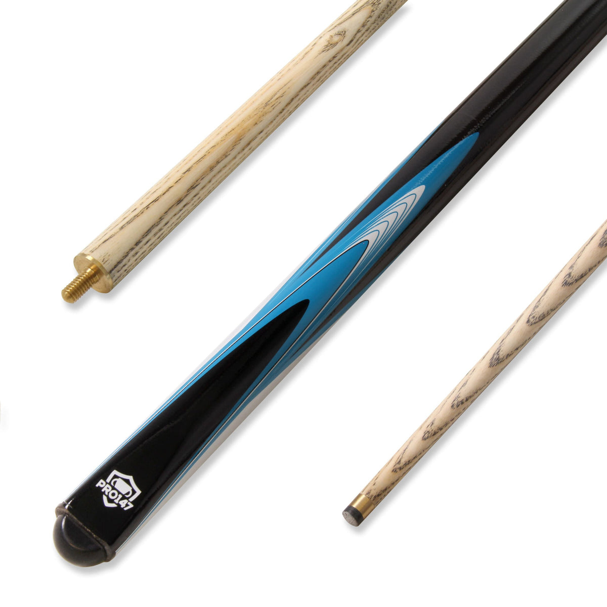 PRO147 TSUNAMI Snooker Pool Cue - Unique Style & Performance – Cue + Case