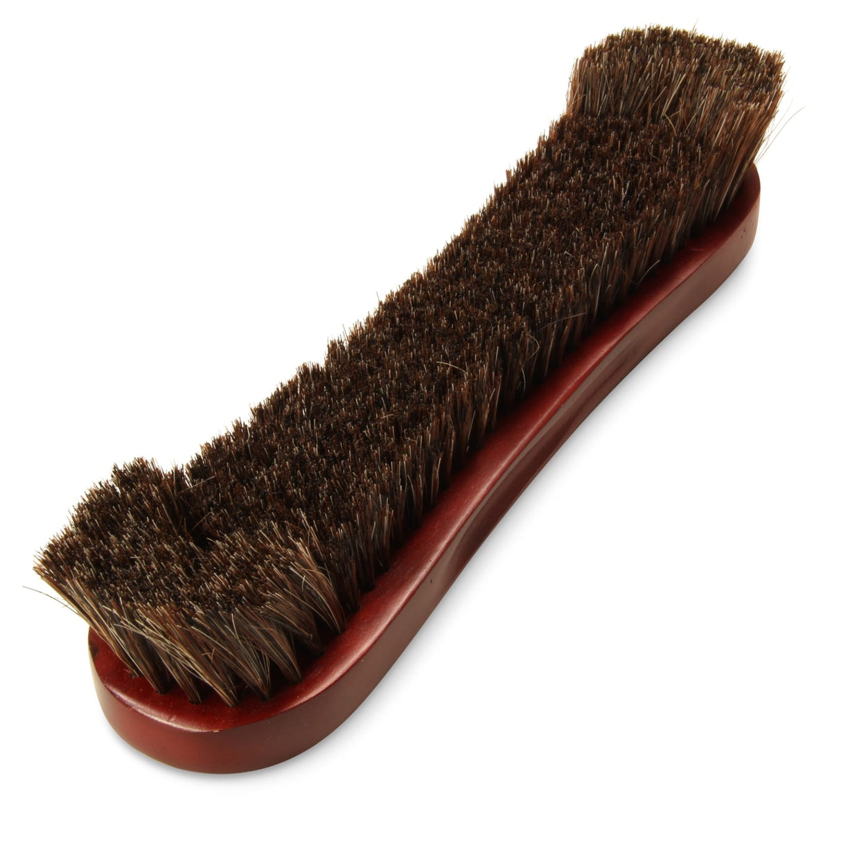 12 Inch Snooker Table Brush Mahogany Hourglass Shape PURE BRISTLE Horsehair