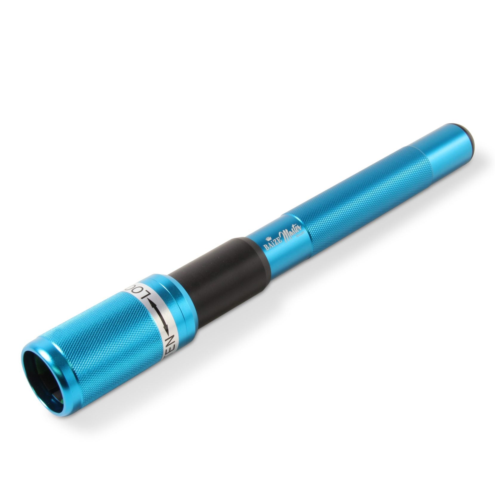 Baize Master BLUE MINI Flash Light Metal Push On Extension for American Pool Cues