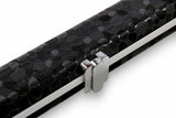 1 Piece Slim BLACK GLITTER Professional Aluminium Snooker Cue Case – Holds 1 Cue