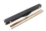 PRO147 CLASSIC P3/E 57 Inch Snooker Pool Cue Set 2pc Centre Joint Non-matching Ash Cue with Black Reinforced Case - 9.5mm Tip