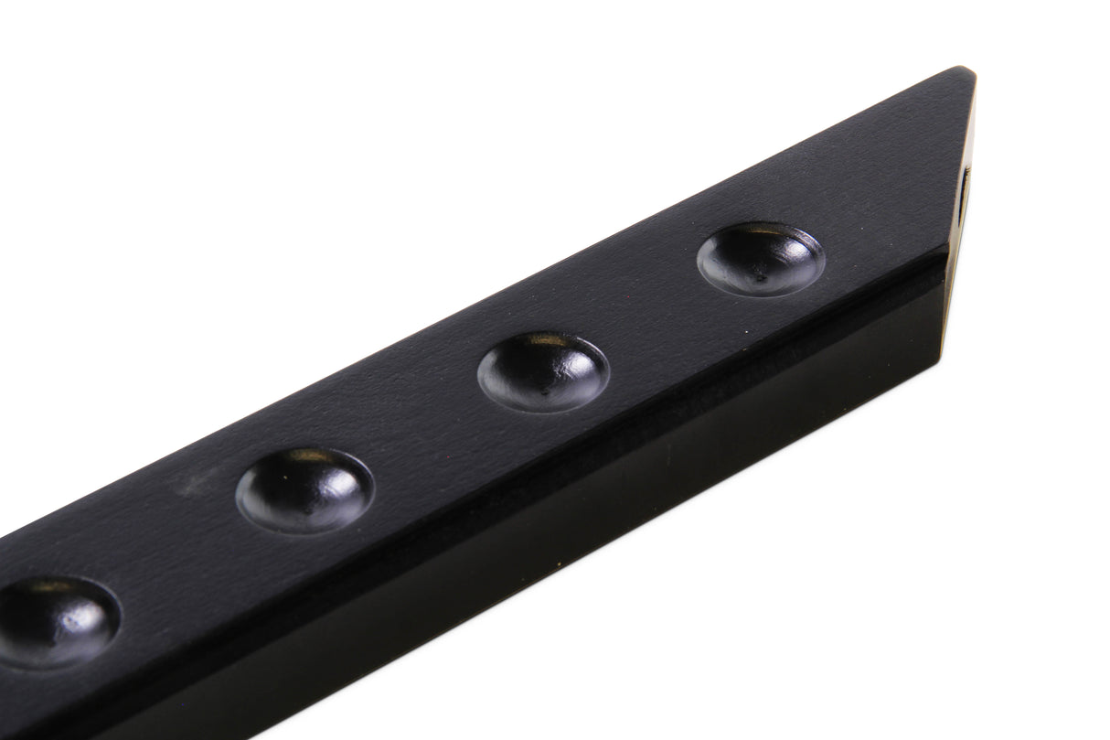 Wall Mounted 3 Hole and 1 Clip Snooker Pool Cue Rack - Holds 4 Cues