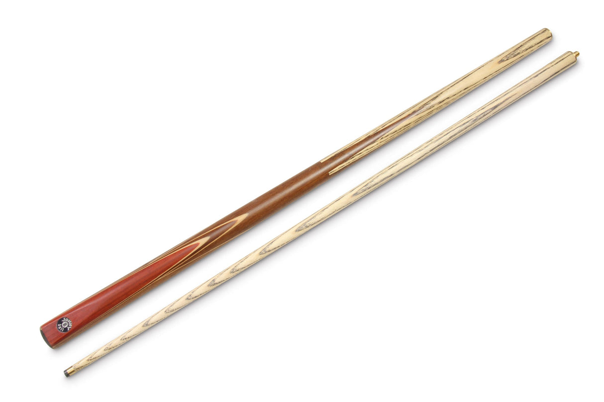 Jonny 8 Ball FALCON 2 Piece Centre Joint Traditional Matching Ash English Pool Cue with 8.5mm Tip