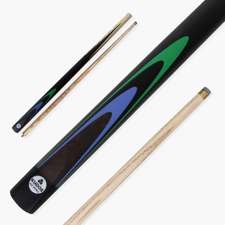 Kudos Classic Range 48 Inch Junior Kids 2 Piece Snooker Pool Cue with 9.5mm Tip