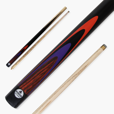 Kudos Classic Range 48 Inch Junior Kids 2 Piece Snooker Pool Cue with 9.5mm Tip