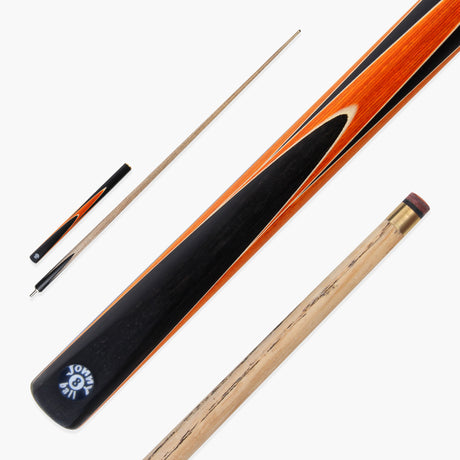 Jonny 8 Ball 3/4 SNIPER 57 Inch Ash English Pool Cue with 8mm Layered Pro Tip