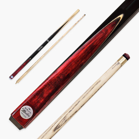 Baize Master JIMMY WHITE Signature CONQUEST 48 Inch 2 Piece Kids Snooker Pool Cue 9.5mm Tip