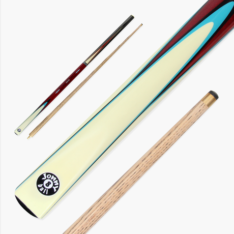 Jonny 8 Ball COMET 57 Inch 2 Piece Centre Joint Ash English Pool Cue with 8.5mm Tip