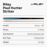 RILEY Paul Hunter STRIKER Short Junior 48 Inch Kids Snooker Pool Cue