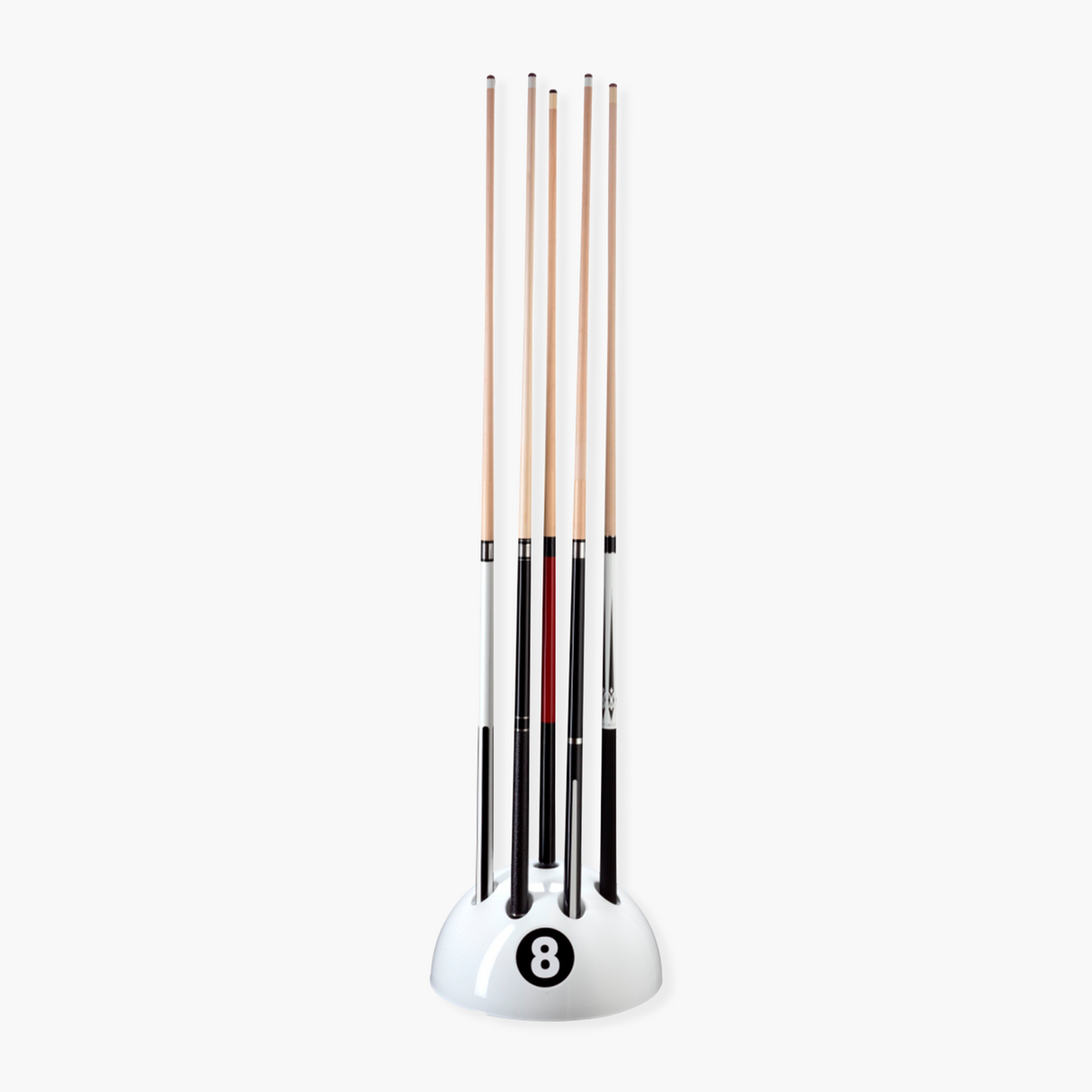 8 Ball Floor Standing Cue Rack