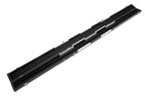 Deluxe 1 Piece 2 Slot CHEQUERED Cue Case with Plastic Ends and Chalk Compartment - Holds 2 Cues