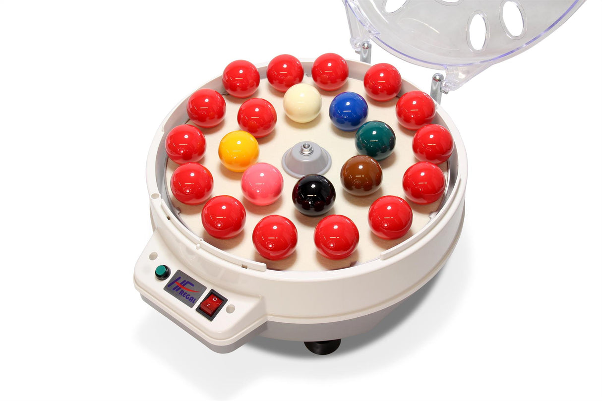 Original REGAL 4th Generation 22 Snooker Ball Cleaning Machine with Woollen Cups & Disc