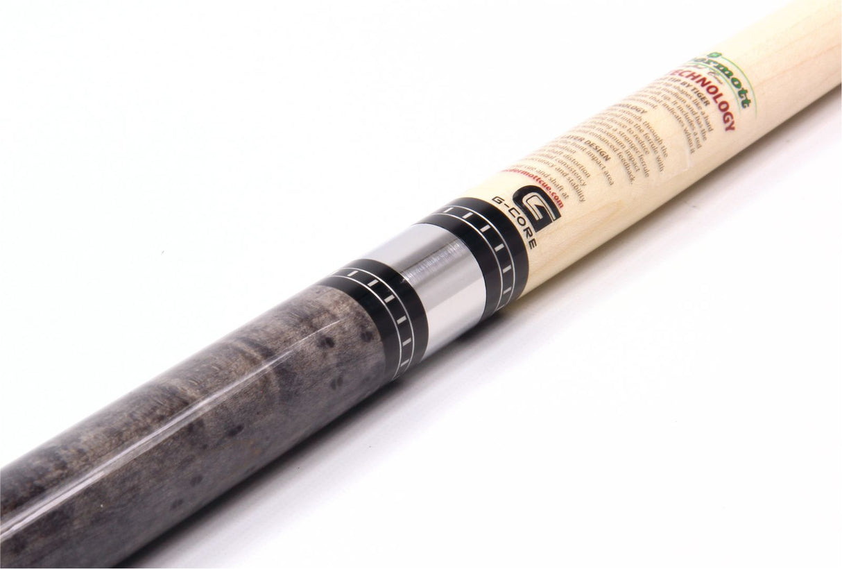 McDermott TITANIUM CLOVER Hand Crafted G-Series American Pool Cue 13mm tip – G332