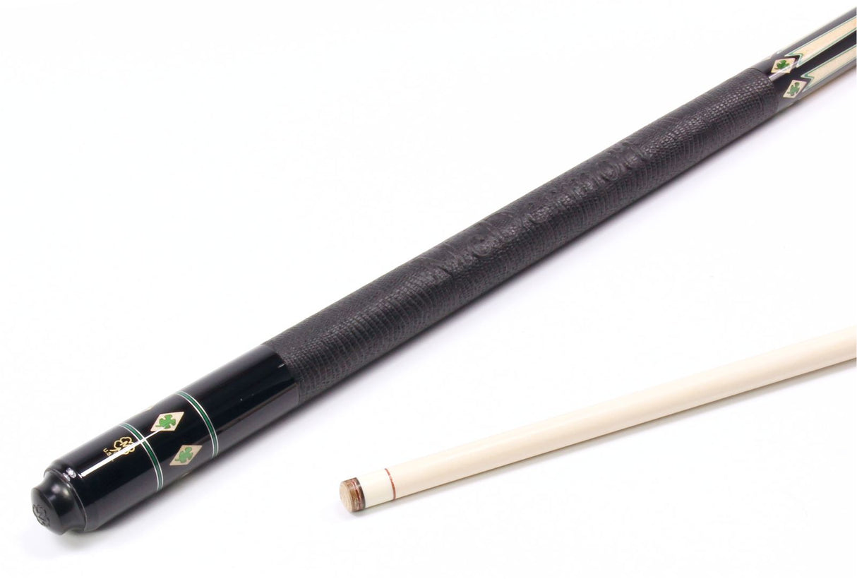 McDermott 12 Clover PRESTIGE Leather Grip American Pool Cue 13mm tip - G603