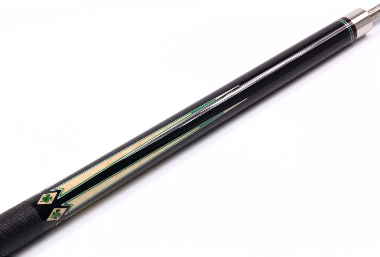 McDermott 12 Clover PRESTIGE Leather Grip American Pool Cue 13mm tip - G603